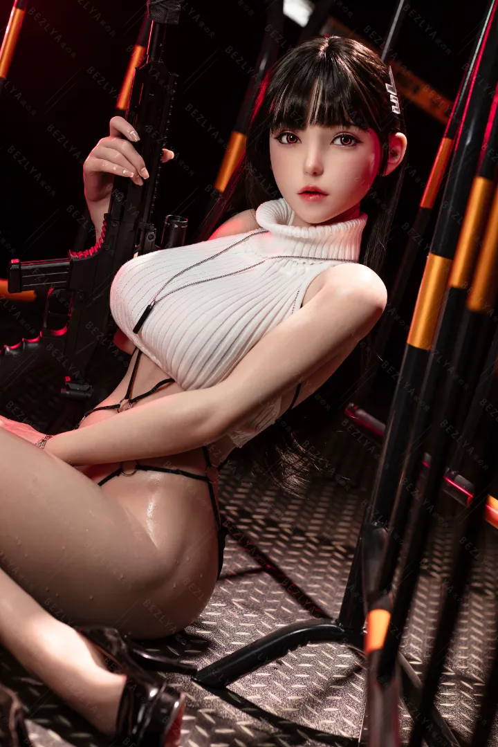 155cm (5ft1) E罩杯 輕量化 矽膠 性愛娃娃, ROS 头部 Violet